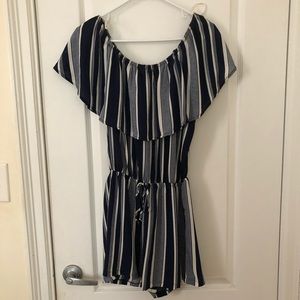Off the shoulder romper